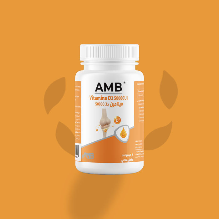 Vitamine D3 - 50 000 UI